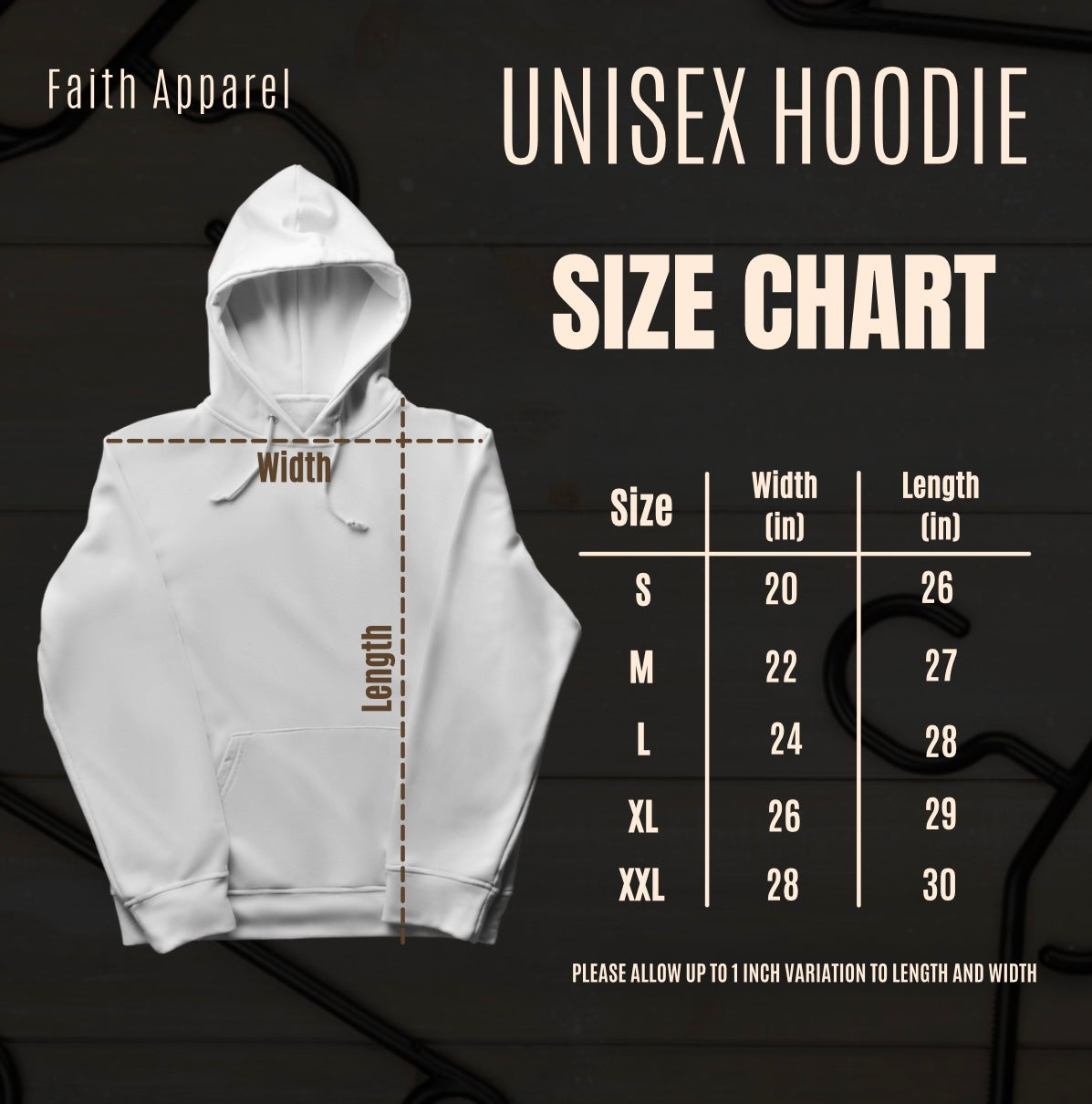 Inspired by You – Custom Faith Hoodie