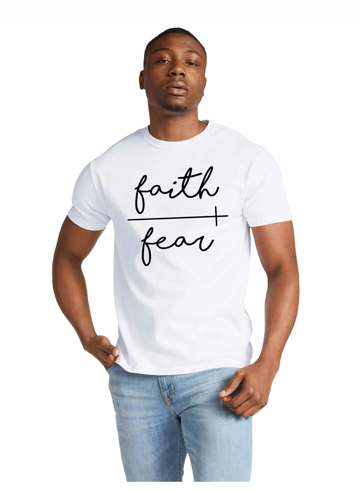 Faith Over Fear Heavyweight Tee –