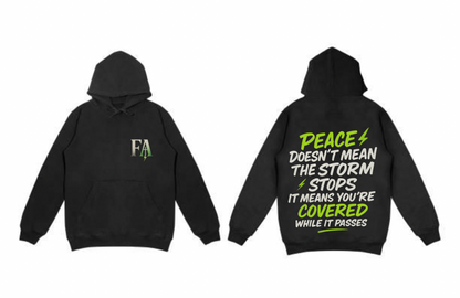 Covered by His Peace Hoodie